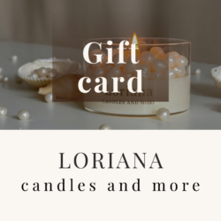 gift card for candles