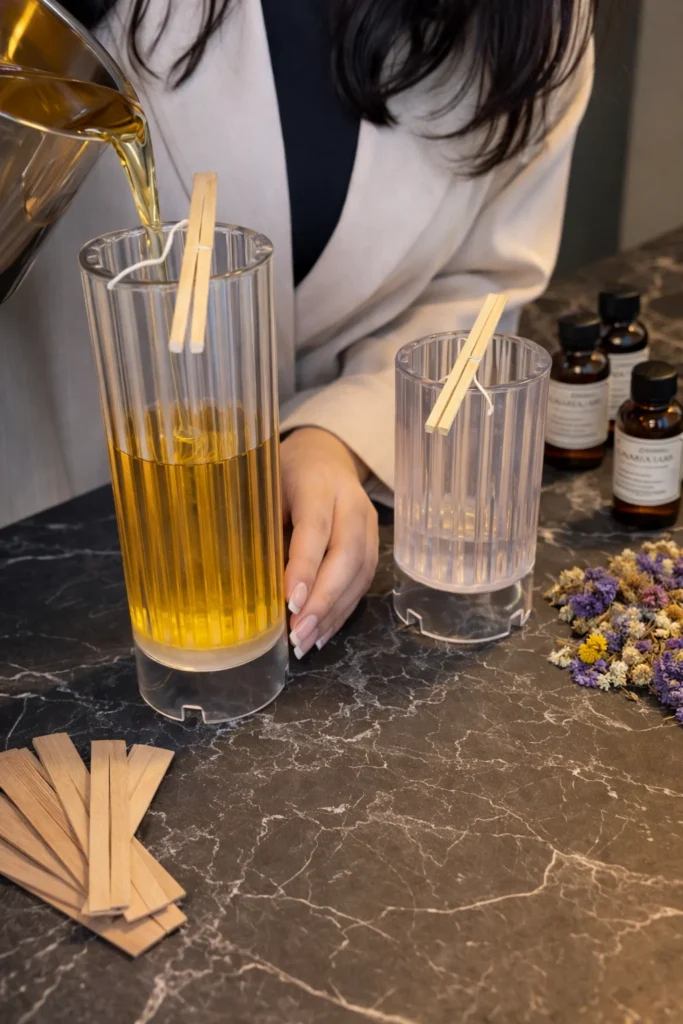 Žvakių kūrybinės dirbtuvės