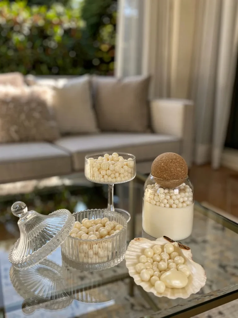 формирование восковых жемчужин