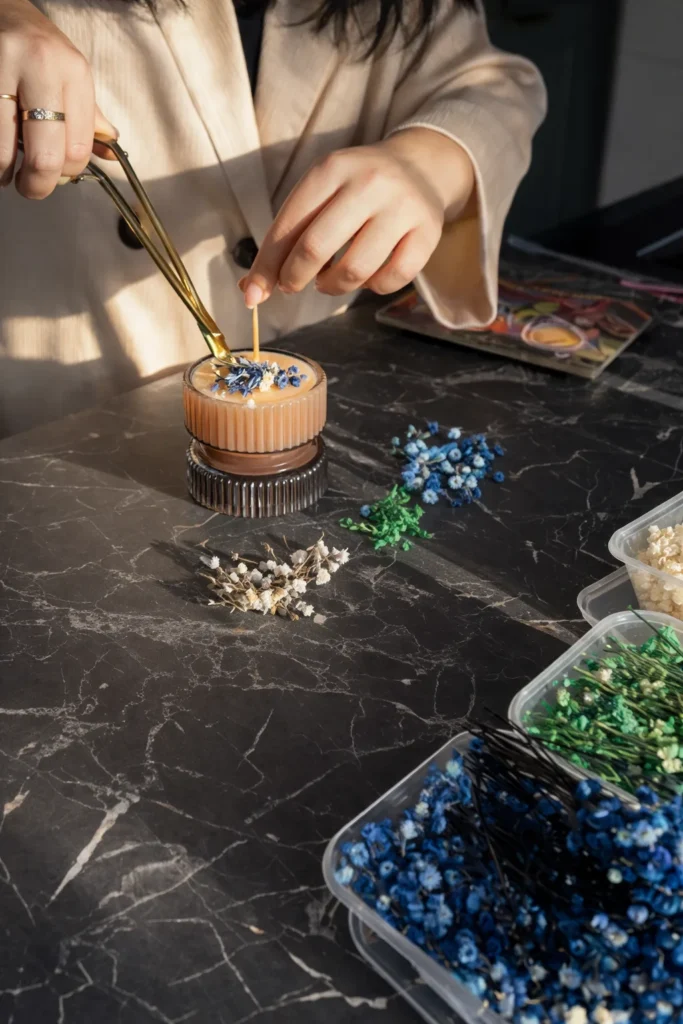 Žvakių gamybos pamoka